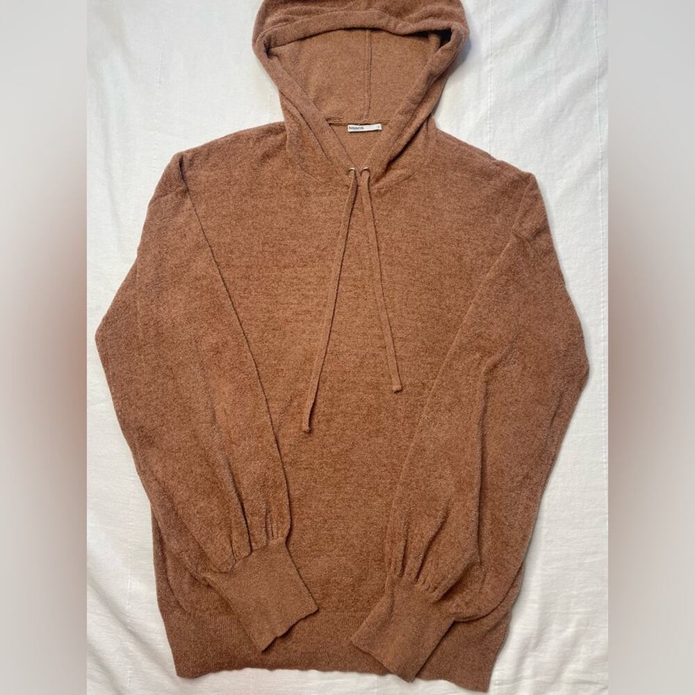 House of CB Lexi Toffee Slouchy Fit Hoodie Size Small Women's Loungewear Comfy